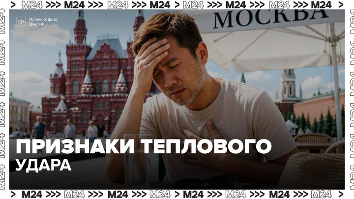 Врач-терапевт назвал признаки теплового удара - Москва 24 смотреть онлайн