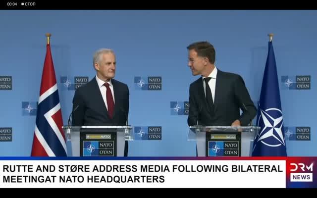 Планы врагов России (Генеральный секретарь НАТО Марк Рютте и премьер-министр Норвегии), 11 июня 2026