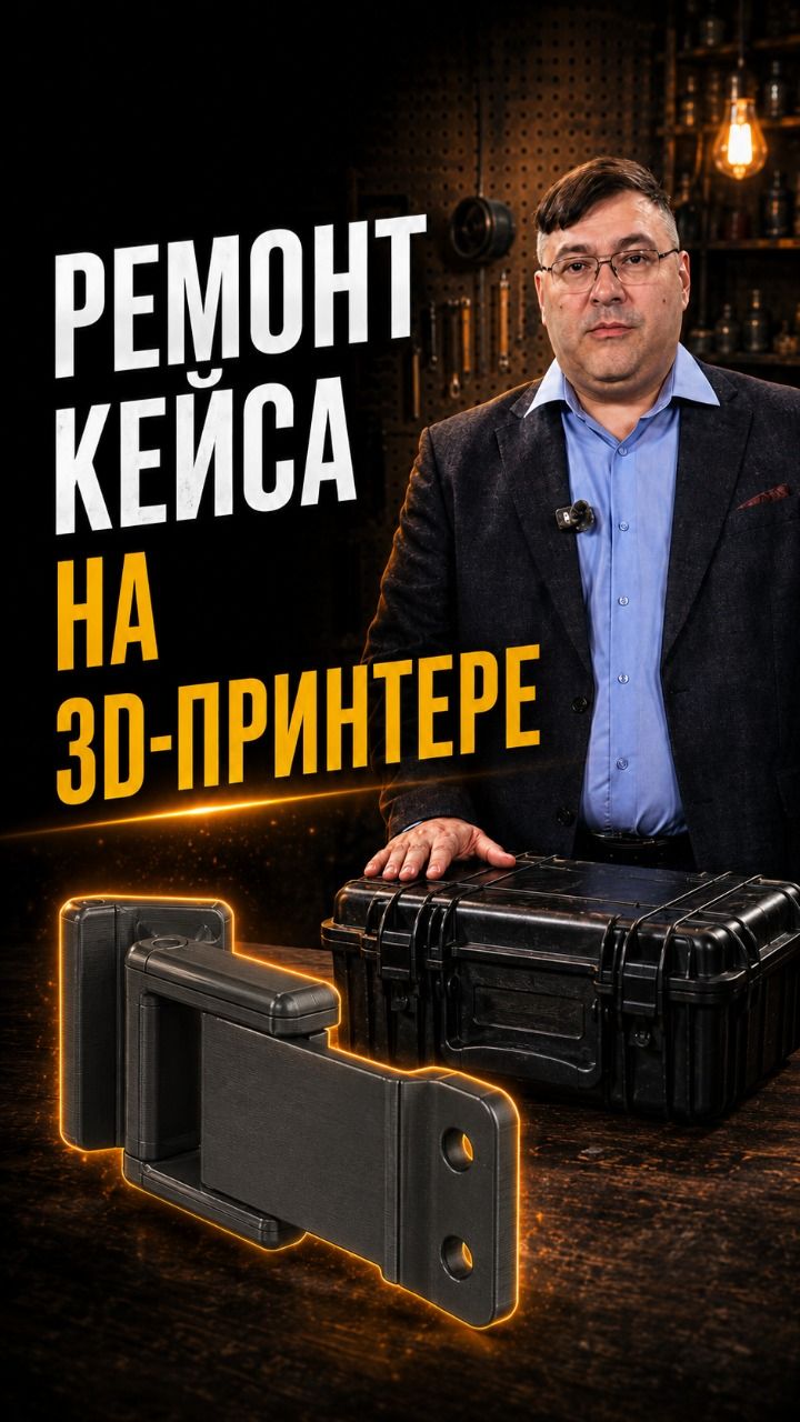 Печатаем запчасть для кейса на 3D принтере