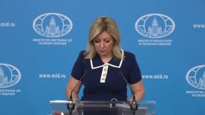 Russia's FM Spokeswoman Maria Zakharova on topical foreign policy issues, Moscow, June 10, 2026