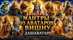 Мантры 10-ти аватаров Вишну (Дашаватара)