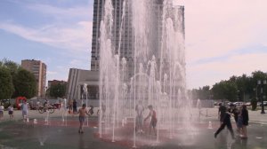 В жару местом притяжения рязанцев становятся городские фонтаны