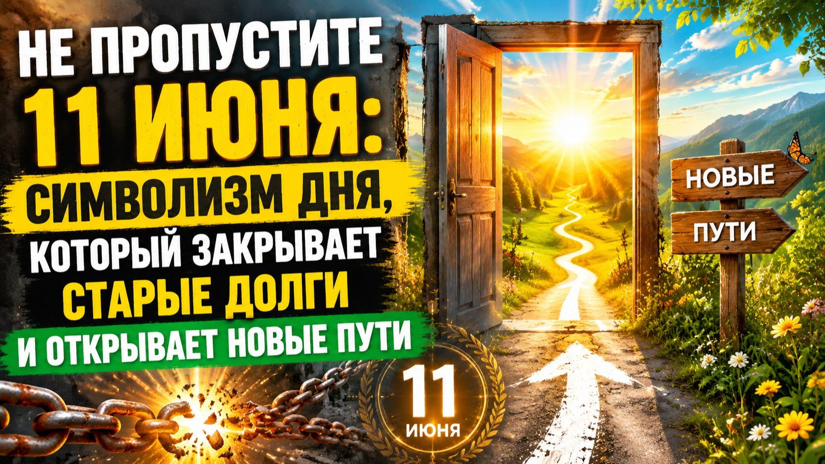 Не пропустите 11 июня. Символизм дня закроет старые долги и откроет новые пути.