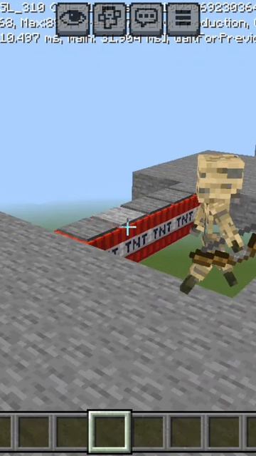 Проверяем IQ пустынника в minecraft | ДимА4 minecraft! #Shorts