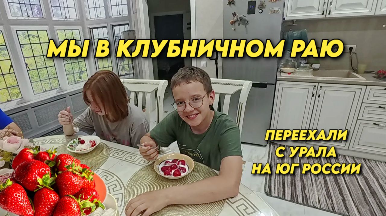1160 Жизнь после переезда/Самосбор клубники/Обзор наших повседневных дел смотреть онлайн