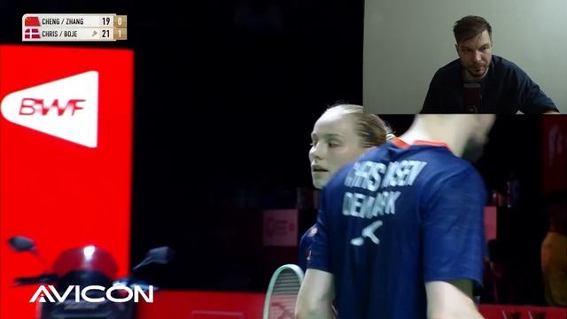 Indonesia Open 2026 | Christiansen/Boje (DEN) - Cheng/Zhang (CHN) / Иван Созонов комментирует Бадм