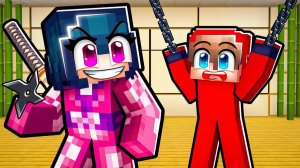 МЕНЯ ПОХИТИЛА ДЕВУШКА НИНДЗЯ В MINECRAFT