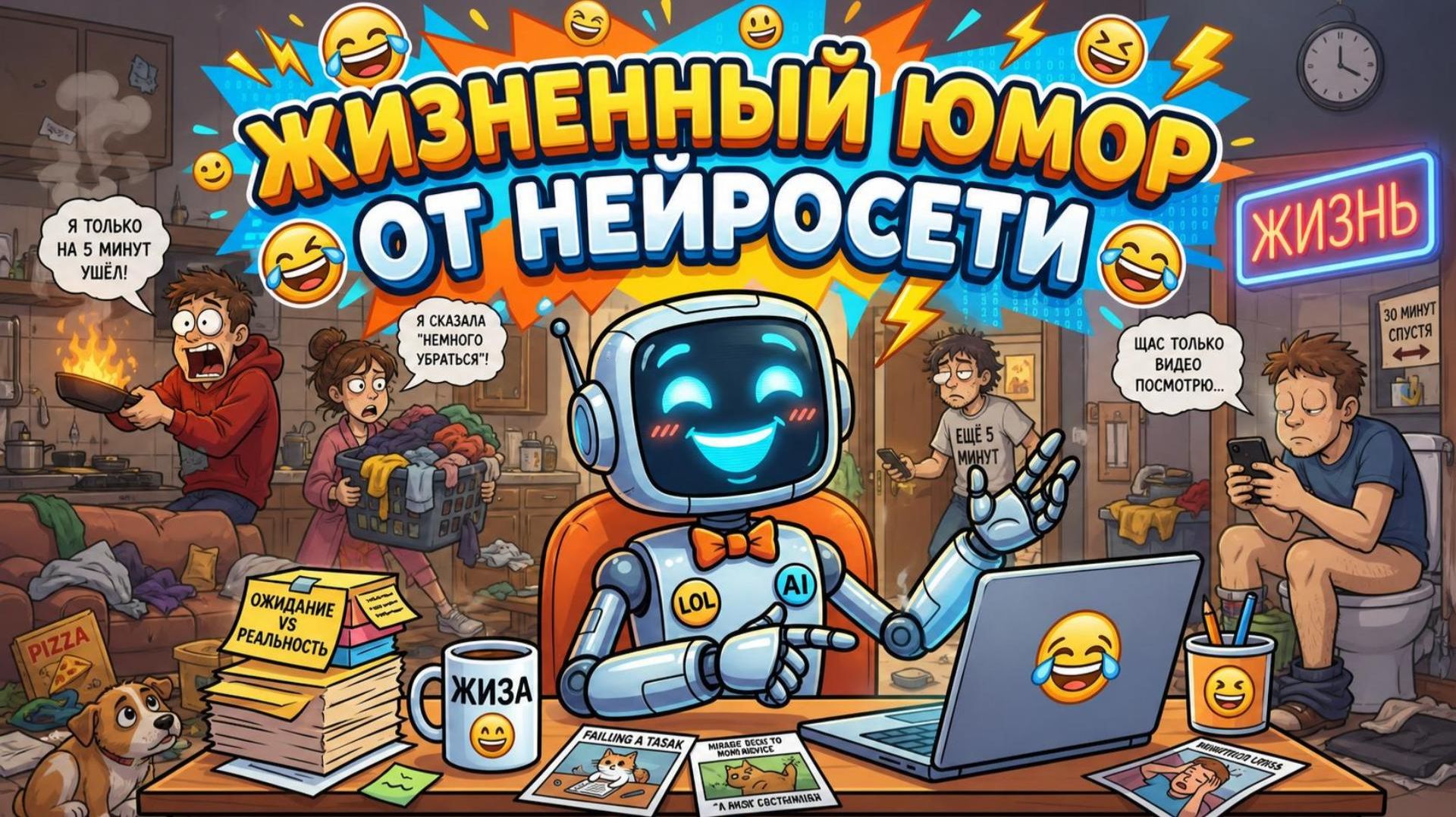 НЕДЕТСКИЙ ЮМОР ОТ НЕЙРОСЕТИ смотреть онлайн