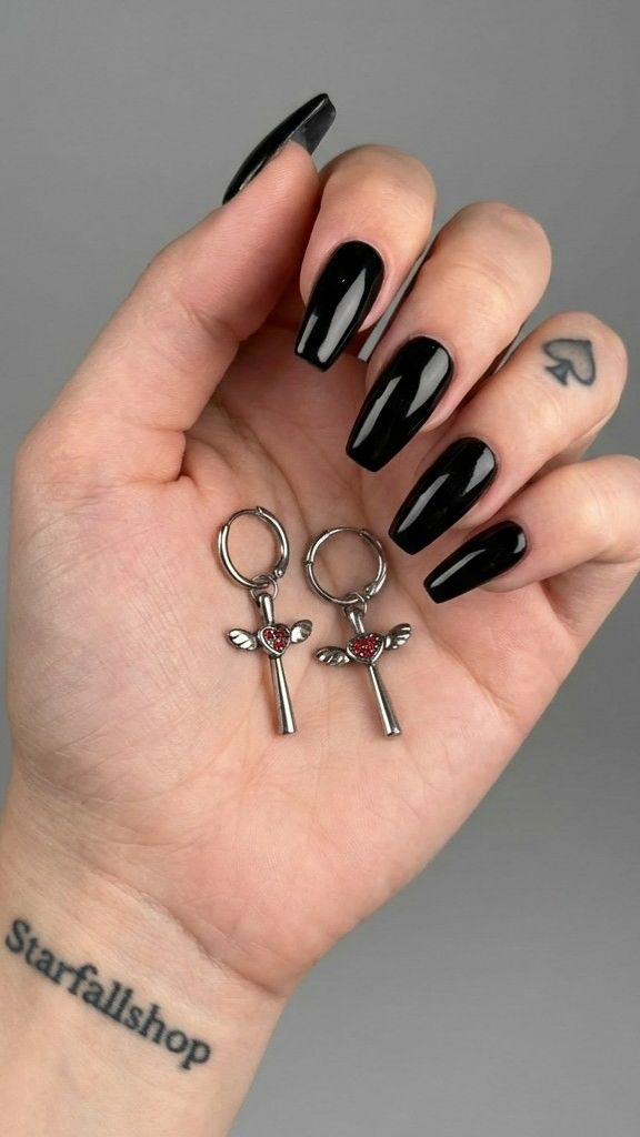 Серьги-кольца 