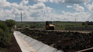 Ремонт дороги к селу Захаркино в Сергиевском районе