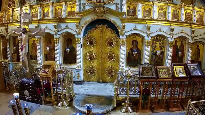 Свт. Луки, исп., архиеп. Симферопольского Полиелейная утреня. Литургия смотреть онлайн