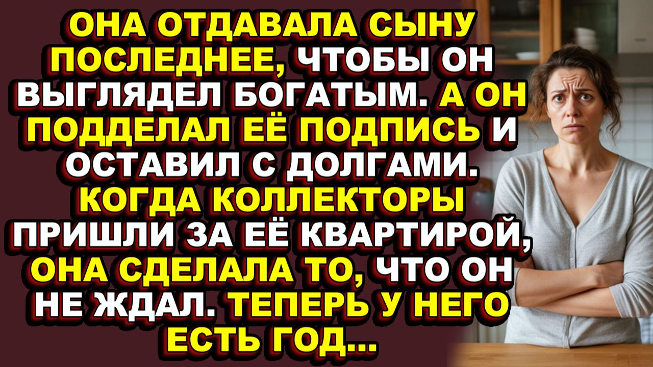 Истории из жизни|Она отказалась спасать сына — и этим спасла его|Аудио рассказы|Аудиокниги слушать