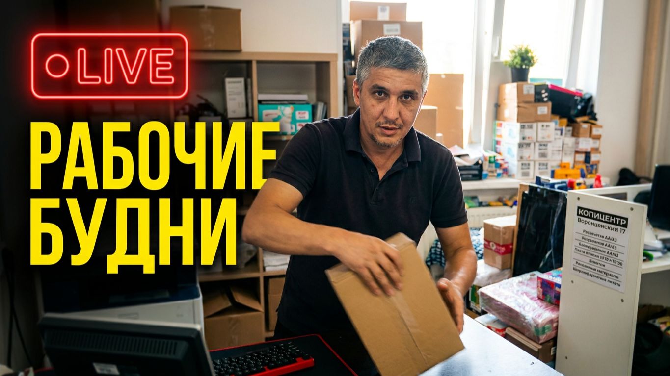 КОПИЦЕНТР & АВИТО 📦 Разбор посылок, витрина и работа с картами | LIVE смотреть онлайн