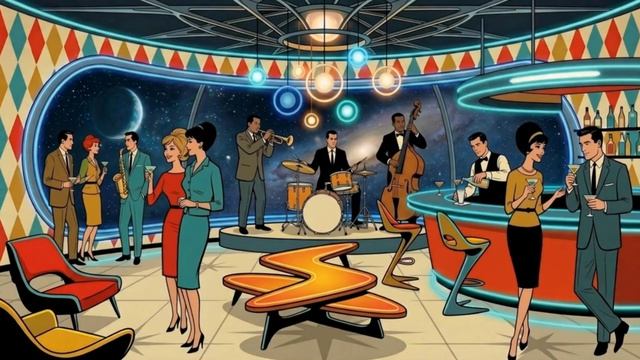 Space-Age Cocktail Jazz ｜ Vintage Spy Instrumental Mix ｜ Sophisticated Vibes