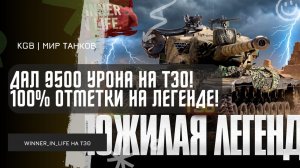 WINNER_IN_LIFE ★ ДАЛ 9500 УРОНА НА T30 И ВЗЯЛ 100% ОТМЕТКИ НА ЛЕГЕНДЕ!