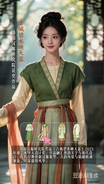 👘Один клик — и древний Лоян оживает: виртуальная примерка нарядов ханьфу