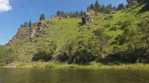 РЕКА ПОЛНАЯ РЫБЫ, ХАРИУС, ТАЙМЕНЬ, ЛЕНОК