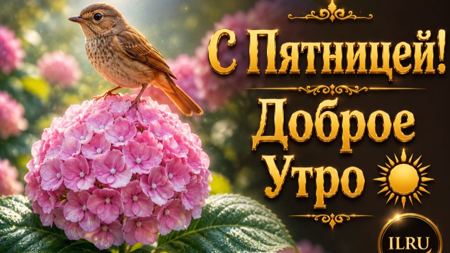 Доброе Утро Пятницы ☀️ Очень Красивые Пожелания | Музыкальные Открытки смотреть онлайн