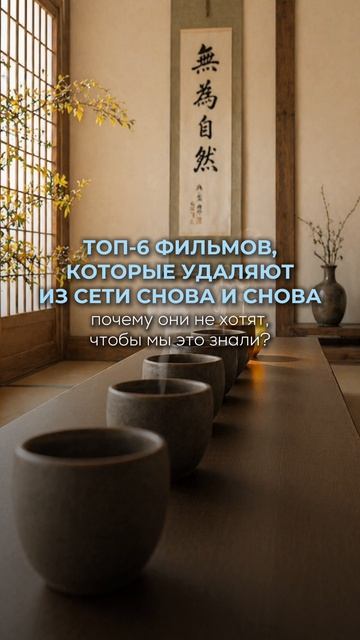 ТОП-6 ФИЛЬМОВ, КОТОРЫЕ УДАЛЯЮТ ИЗ СЕТИ СНОВА И СНОВА. ПОЧЕМУ ОНИ НЕ ХОТЯТ, ЧТОБ МЫ ЭТО ЗНАЛИ?