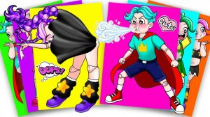 ЛИЛИ ЛАВБРЕЙДС РАЗОЗЛИЛАСЬ НА РОРИ - Poppy Playtime 5 Стикербук своими руками