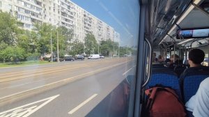поездка на автобусе ЛиАЗ 5292 борт 6190010 по маршруту 640