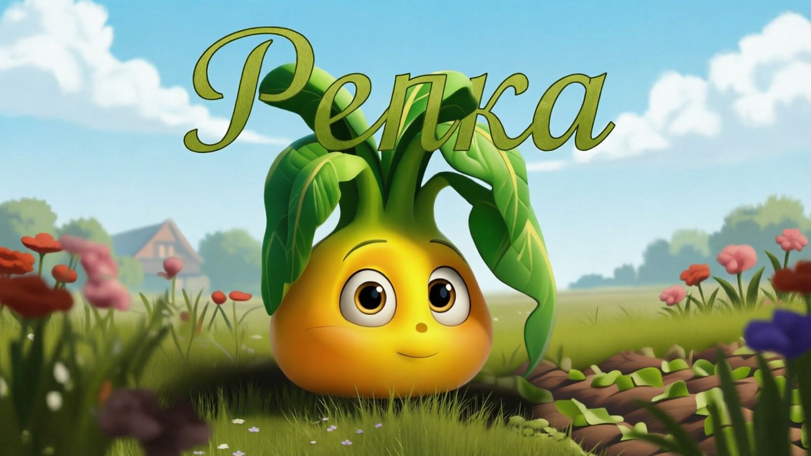 Репка | Русская народная сказка | Мультик для детей от 1 года | 3D анимация смотреть онлайн