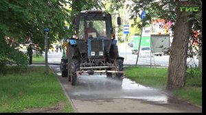 Как поддерживают чистоту в Самаре в летний сезон