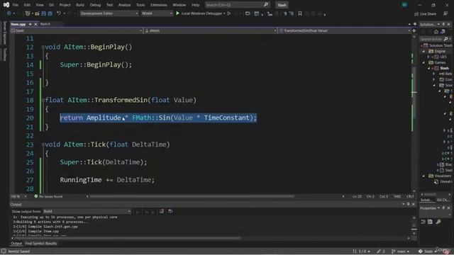 06 09. Exposing Functions to Blueprint смотреть онлайн