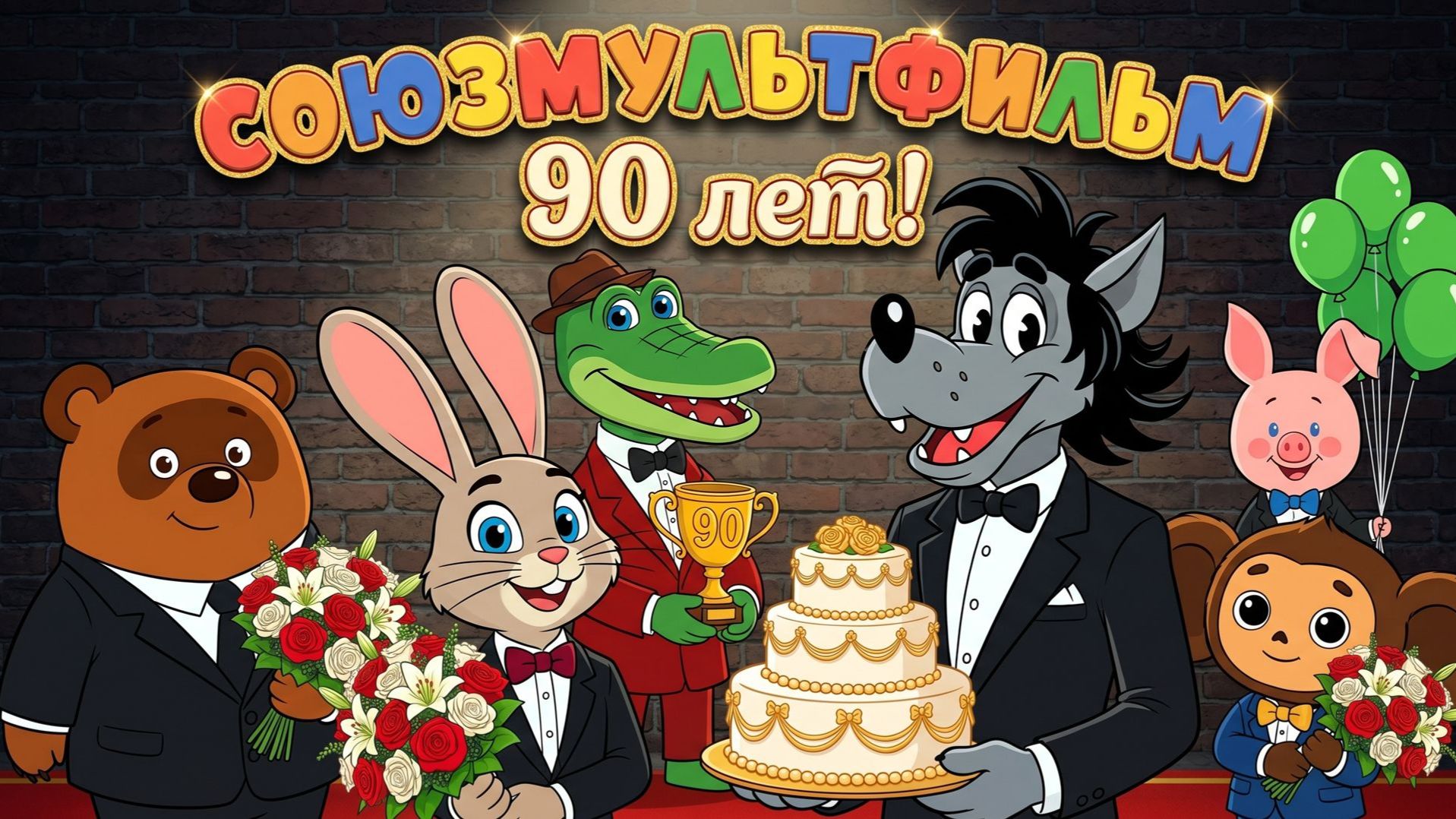 Юбилей Союзмультфильма - 90 лет! Новости Кино