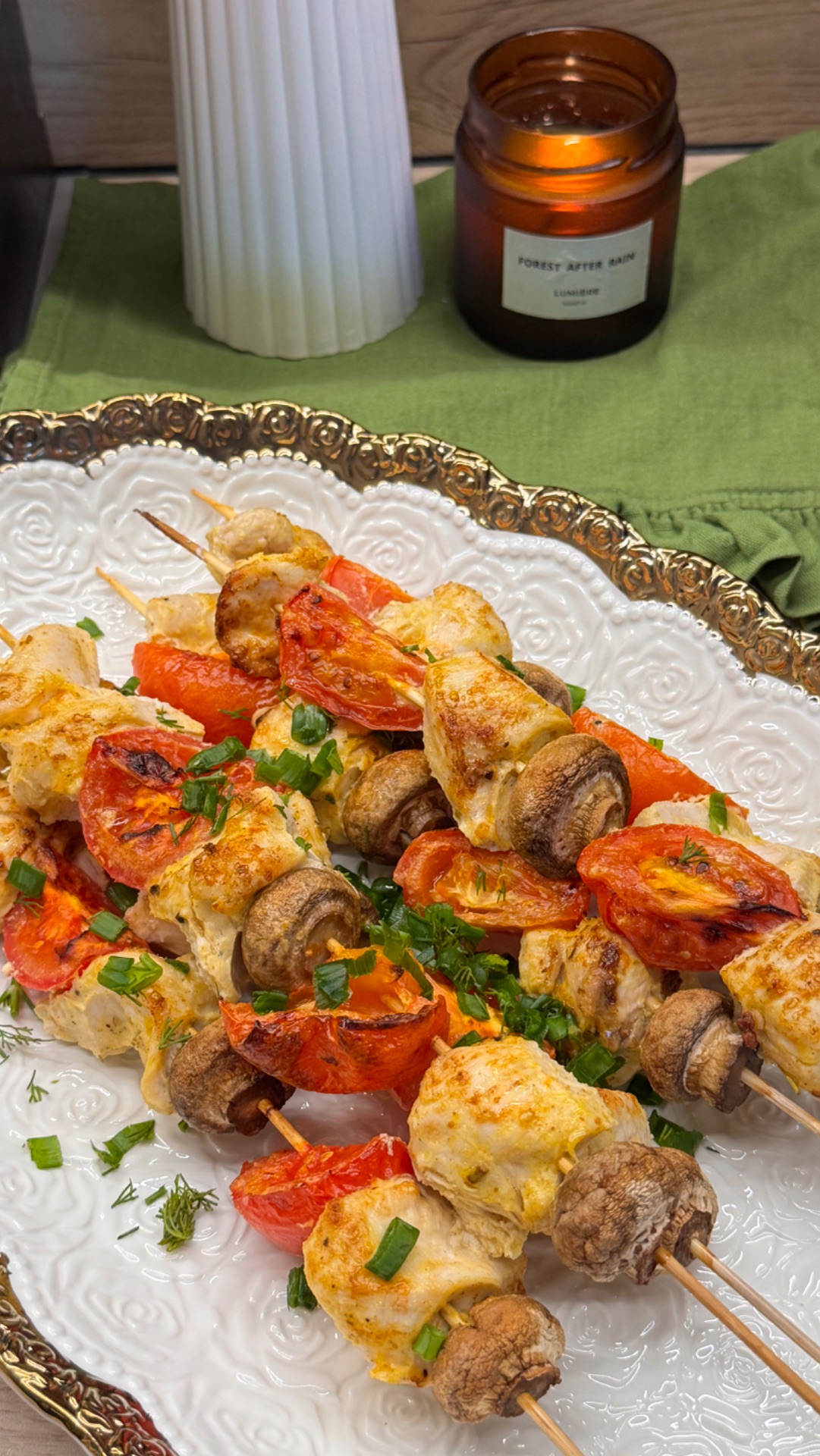 Сочные шашлычки в аэрогриле🍢🔥🤤