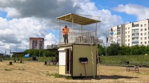С 10 июня в Кургане официально открыт пляжный сезон.