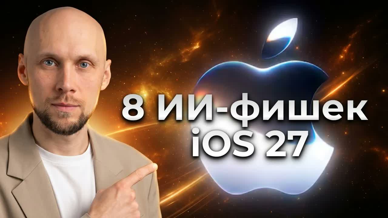 Apple запустила ИИ в iPhone! Презентация Apple AI на WWDC2026 смотреть онлайн