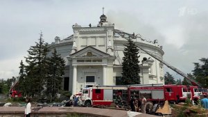На выставке в Севастополе представлены оригинальные фрагменты кисти Рубо и обгоревшие части панорамы