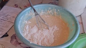 2505.  Свидание на дачной кухне .Шарлотка с ревенем.