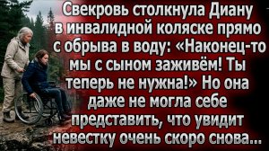 Свекровь столкнула Диану с обрыва в воду, надеясь избавиться | Истории из жизни | Реальные истории