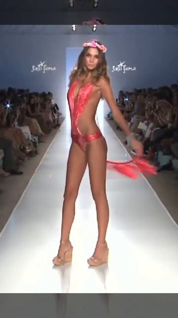 Luli Fama - Miami Fashion Week Swimwear Spring Summer by fashion channel #shorts смотреть онлайн