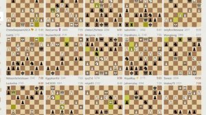 Запись трансляций шахмат на сайте Lichess – запись №6 - 189of298