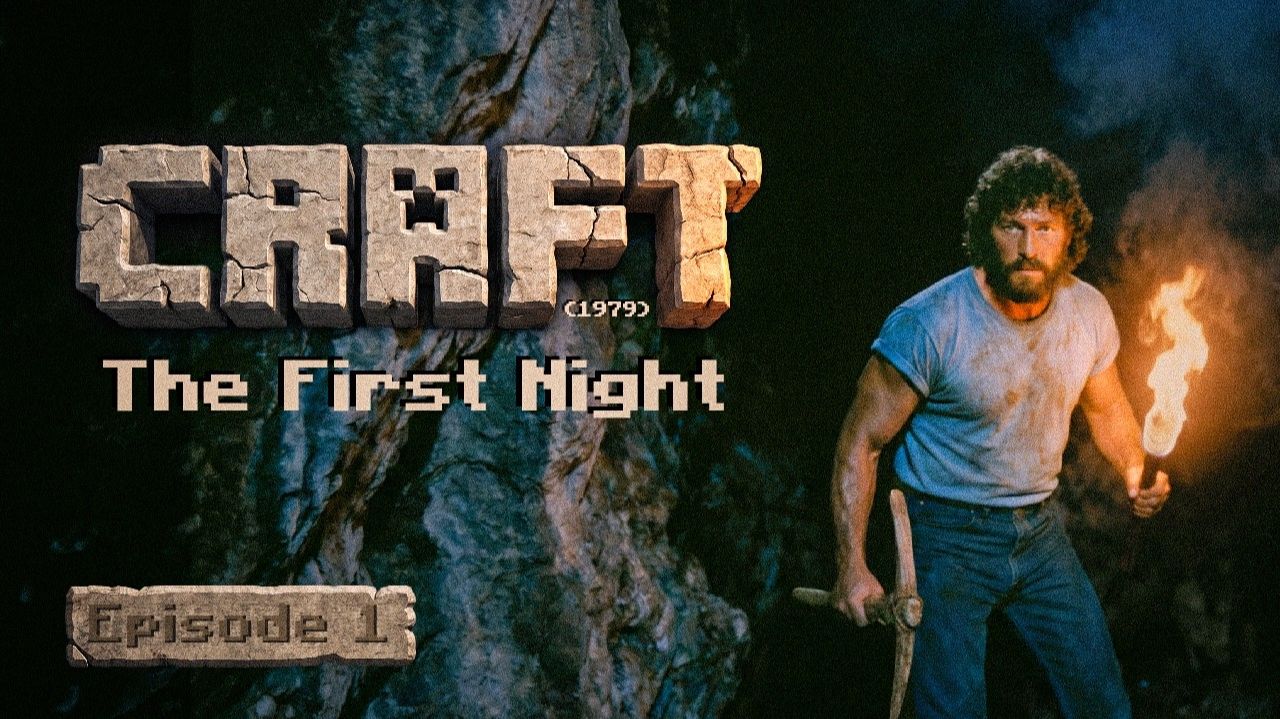 КРАФТ (1979): Первая ночь | Эпизод 1. Майнкрафт, если бы он был создан в 70-х. Фильмы. Мультики