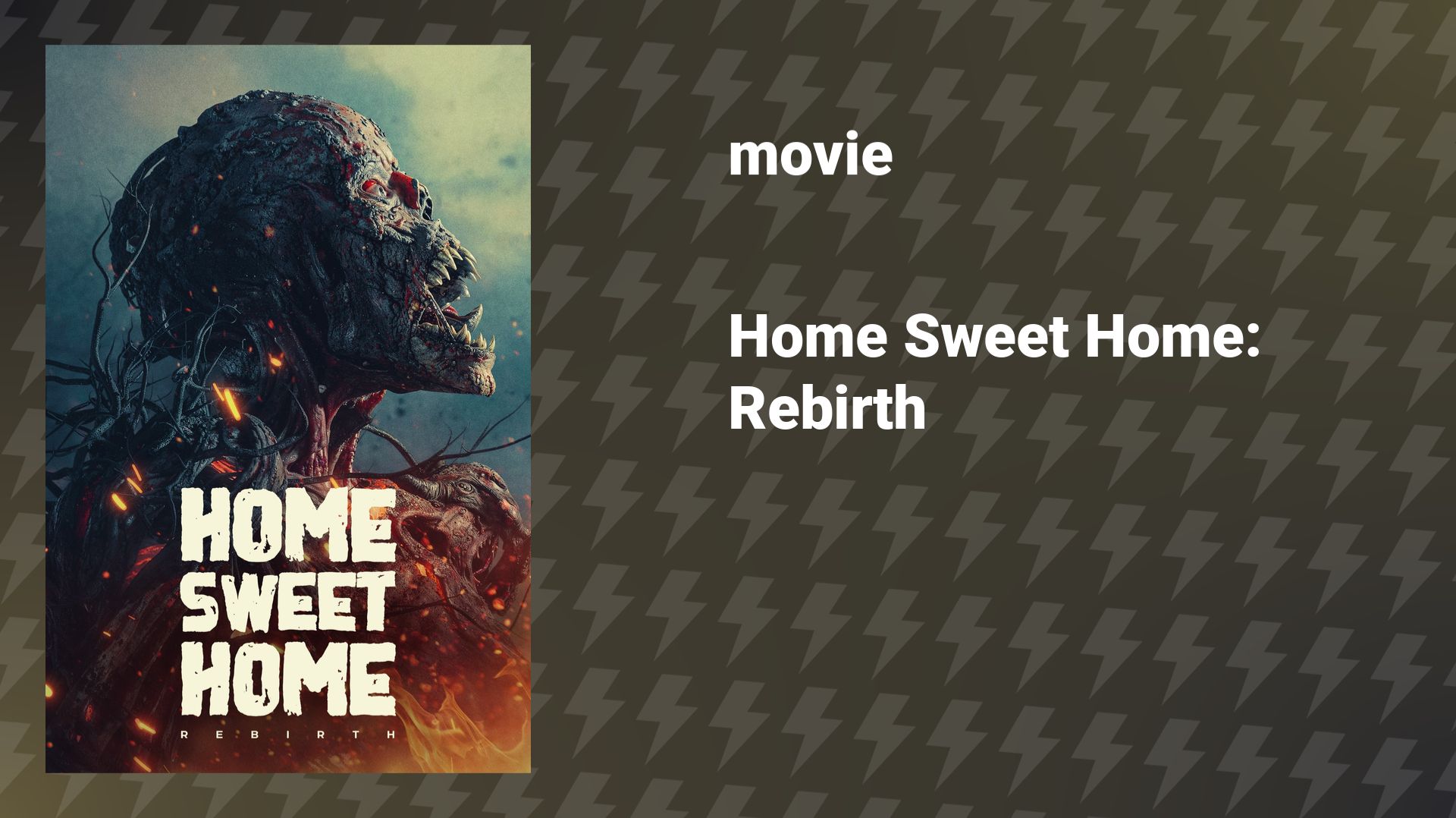 Home Sweet Home: Rebirth (film, 2025) смотреть онлайн