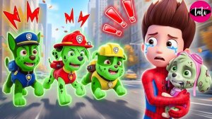 Щенячий патруль и Маршалл. Залипательное видео. Мультфильм для детей и малышей. Анимация 647