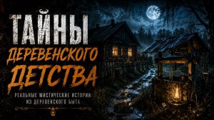 ТАЙНЫ ДЕРЕВЕНСКОГО ДЕТСТВА. СТРАШНЫЕ. МИСТИЧЕСКИЕ. ИЗ ЖИЗНИ.ТВОРЧЕСКИЕ
