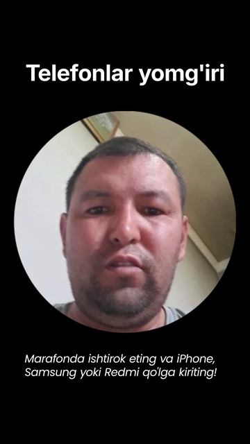 ☂️ Telefonlar Yomg'iri Mega Aksiyasining 1-g'oliblari!