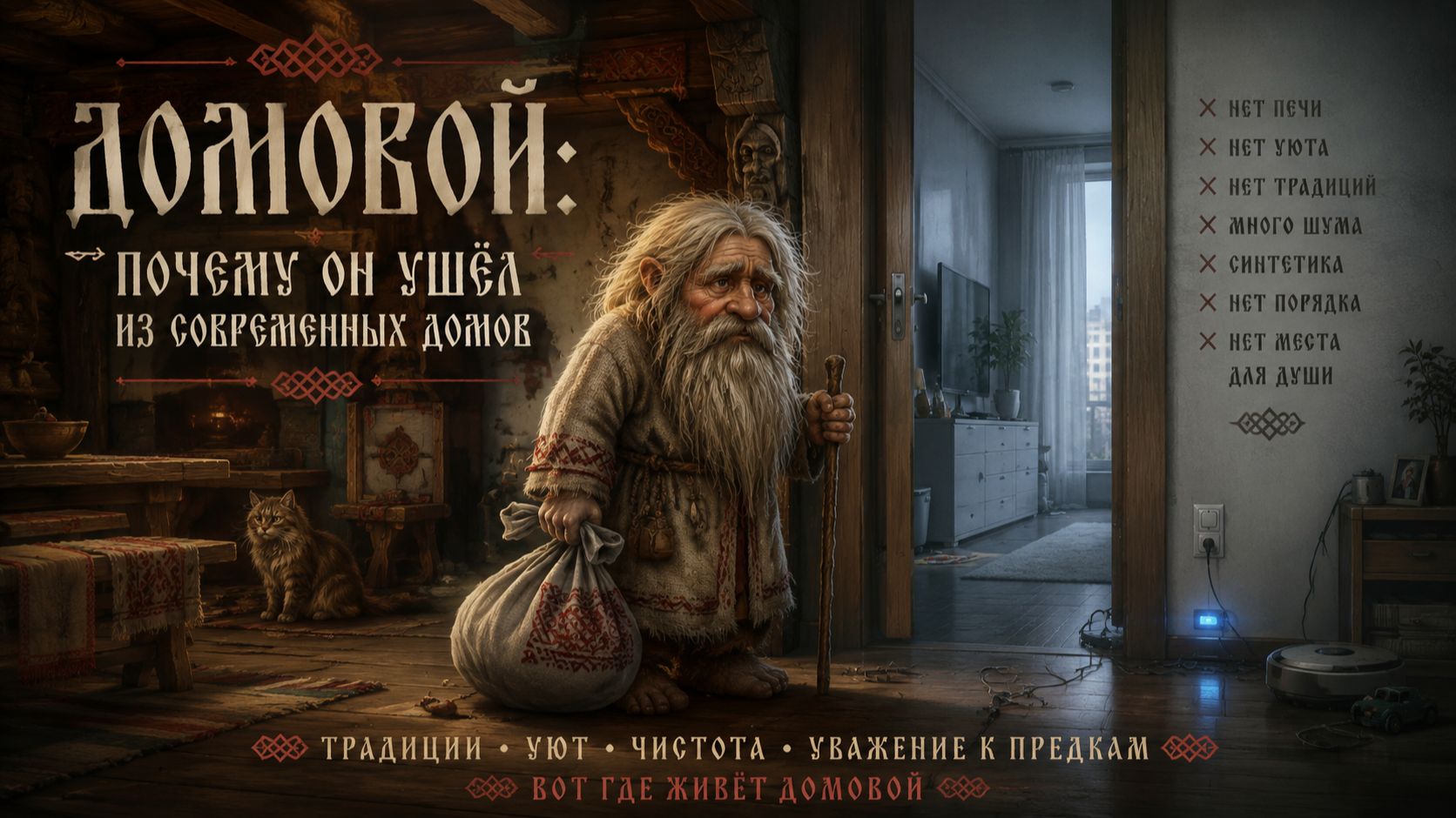 ДОМОВОЙ: почему он ушёл из современных домов
