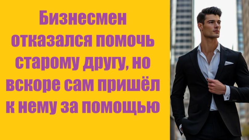 Истории из жизни | Аудио рассказы | Бизнесмен отказался помочь старому другу, | Жизненные истории смотреть онлайн