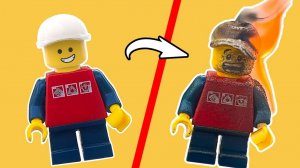 10 СПОСОБОВ УНИЧТОЖИТЬ LEGO МИНИФИГУРКУ