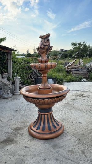 Фонтан Рыба №2 Бронза