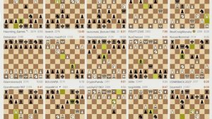 Трансляций шахмат на сайте Lichess – запись №1 - 144of230