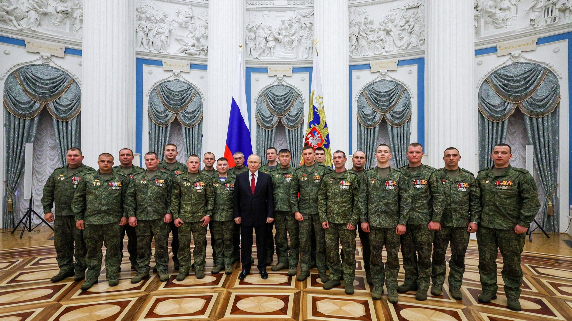 В День России Верховный Главнокомандующий встреча с военнослужащими СВО, Кремль, 12 июня 2026 года