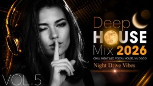 DEEP HOUSE MIX 2026 🌃 NIGHT DRIVE VIBES | VOCAL HOUSE & NU DISCO 🏎🎧