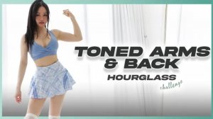 Тренировка тонированных рук и спины
 – 15 мин | Toned Arms & Back Workout || Chloe Ting